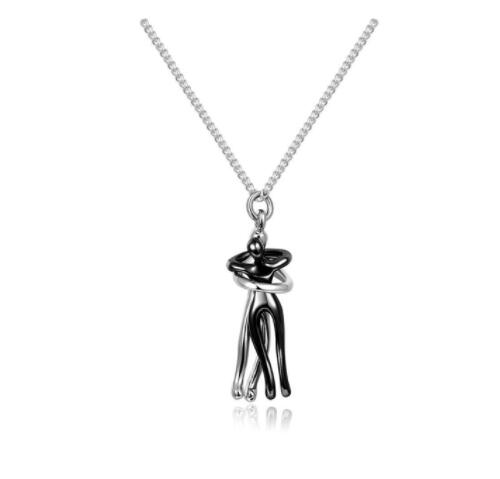 Love Hug Necklace Unisex Temperament Clavicle Chain