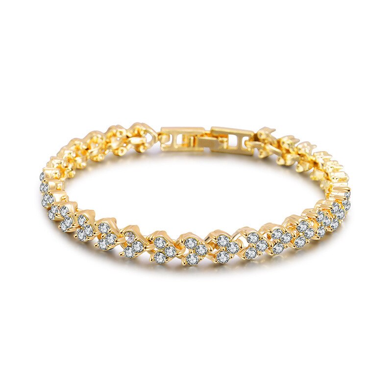 Luxury Roman Crystal Women's Bracelet