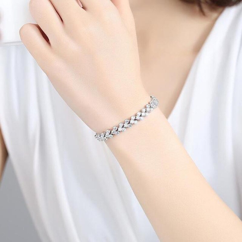 Luxury Roman Crystal Women's Bracelet